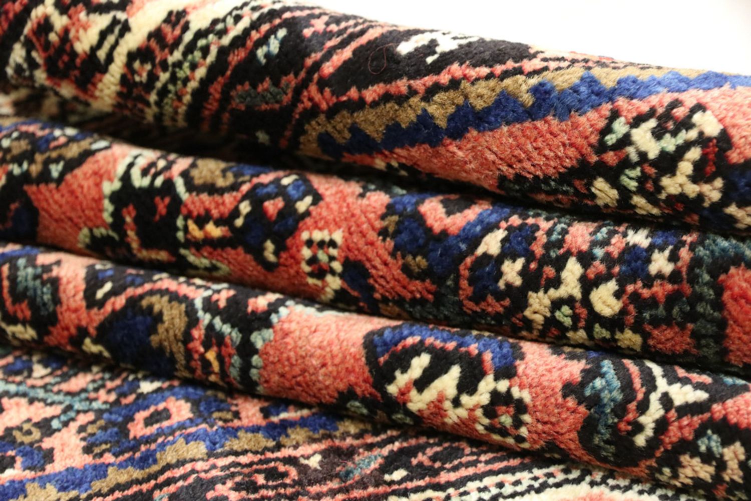 Løper Persisk teppe - klassisk - 315 x 108 cm - rosa