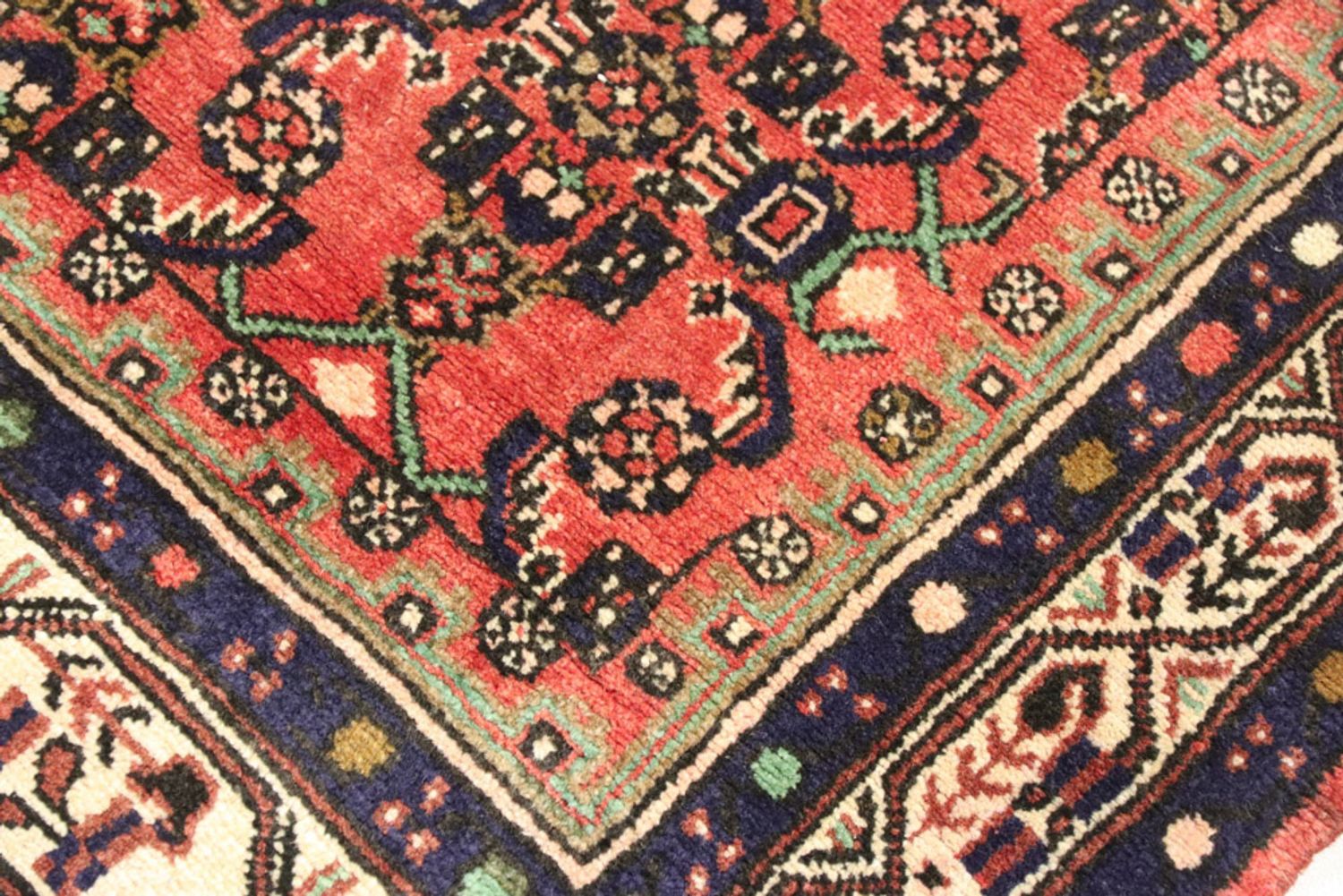 Runner Perský koberec - Mir - 397 x 109 cm - červená