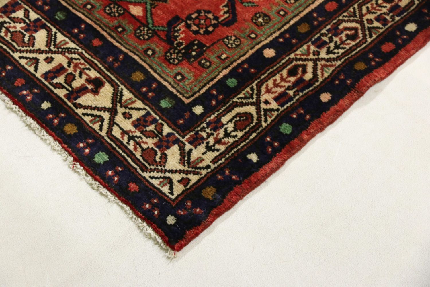 Runner Perský koberec - Mir - 397 x 109 cm - červená