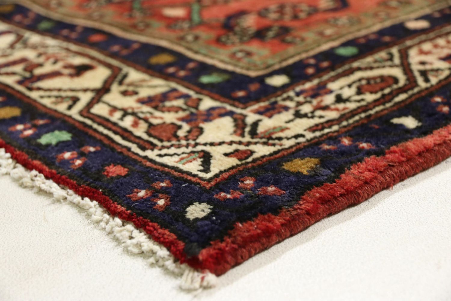 Runner Perský koberec - Mir - 397 x 109 cm - červená