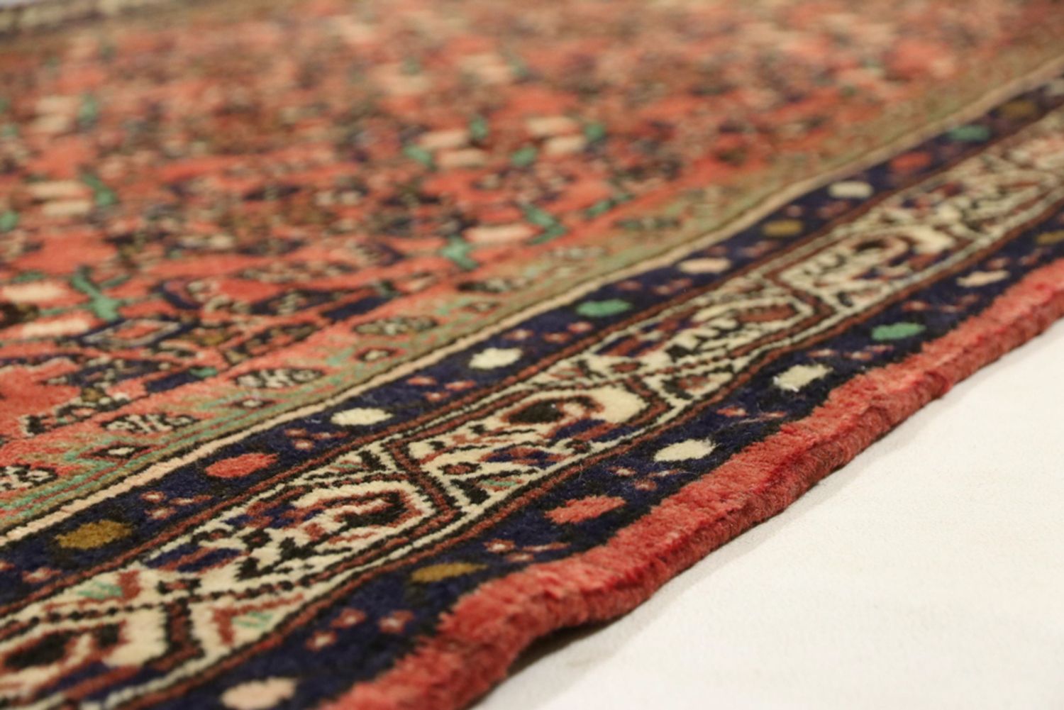 Runner Perský koberec - Mir - 397 x 109 cm - červená