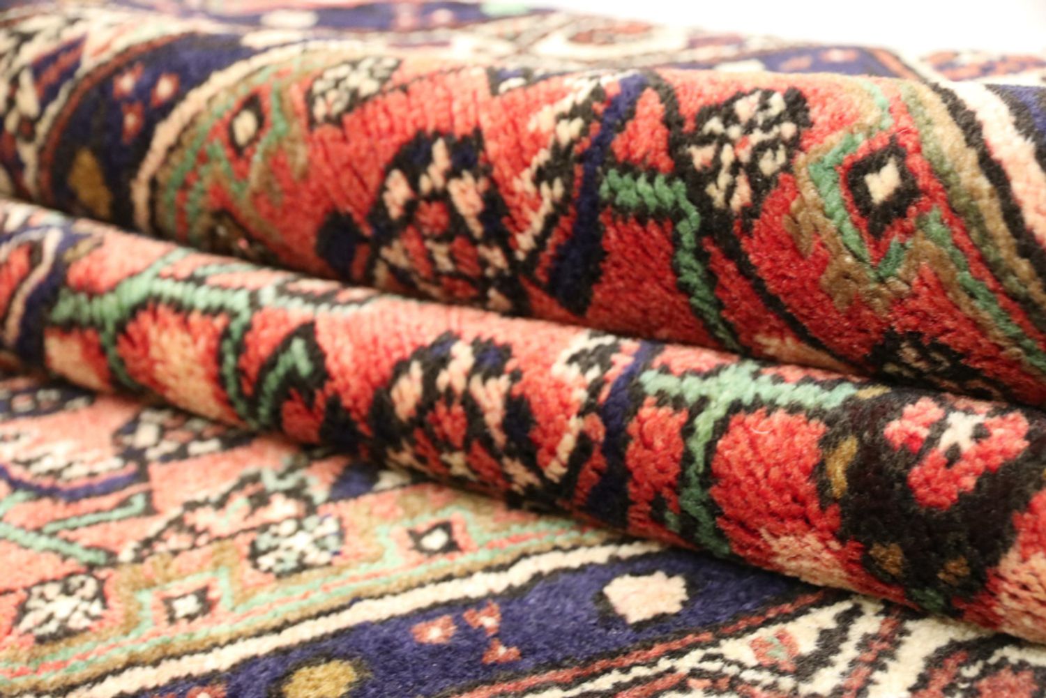 Runner Perský koberec - Mir - 397 x 109 cm - červená