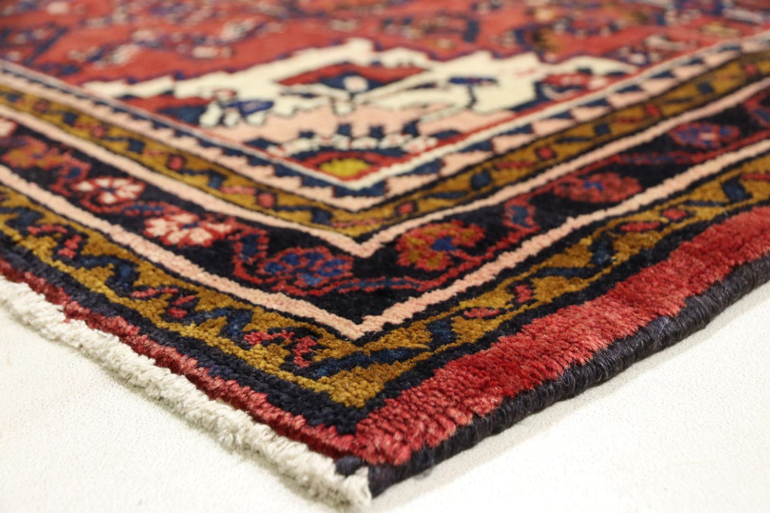 Runner Perský koberec - Nomádský - 330 x 125 cm - červená