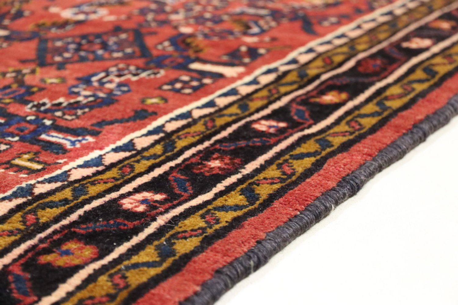 Runner Perský koberec - Nomádský - 330 x 125 cm - červená