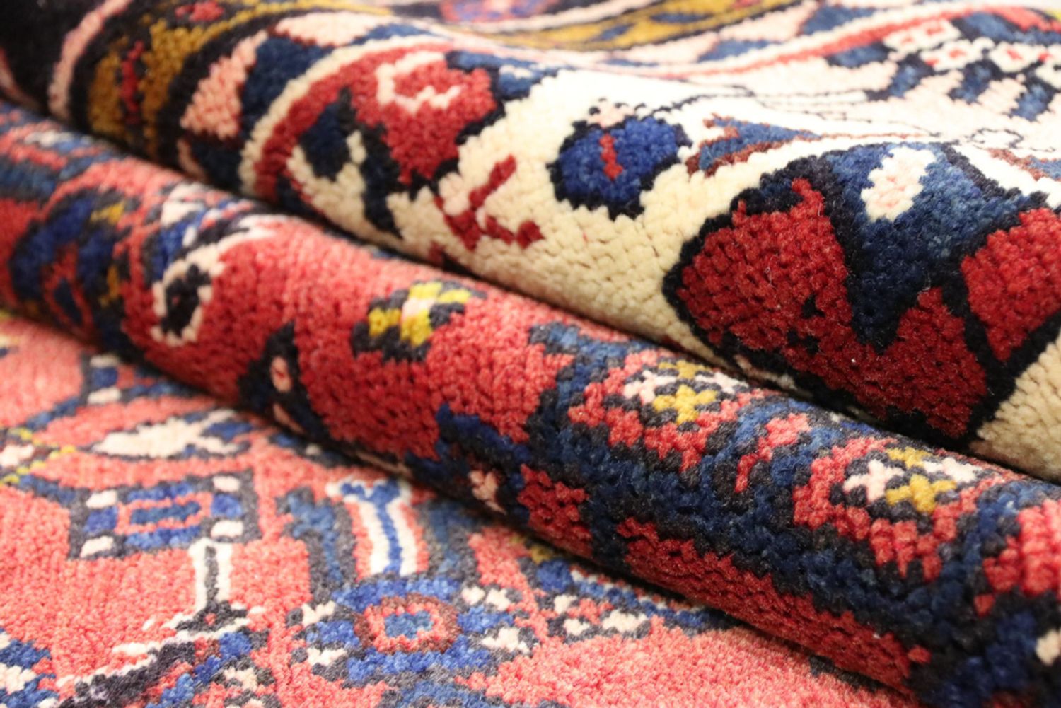 Runner Perský koberec - Nomádský - 330 x 125 cm - červená