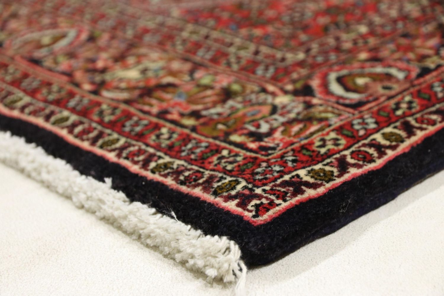 Alfombra persa - Bidjar - 172 x 115 cm - rojo