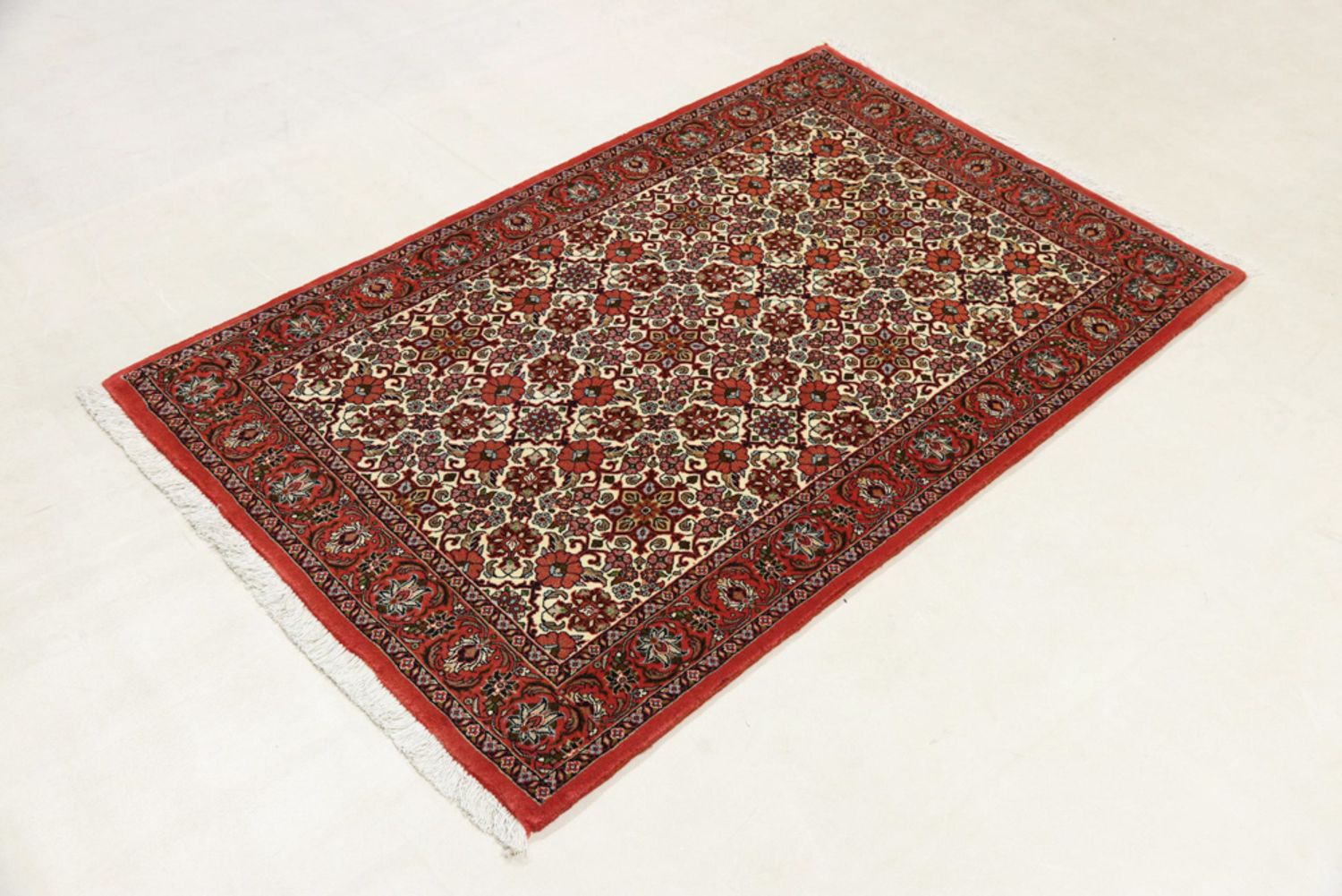 Alfombra persa - Bidjar - 178 x 112 cm - beige