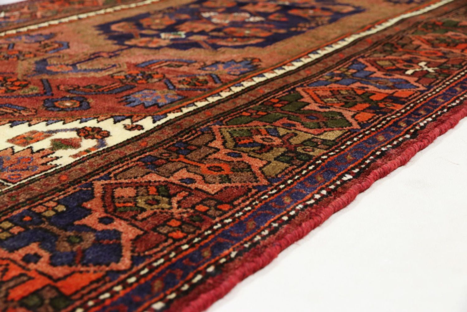 Alfombra persa - Nómada - 220 x 127 cm - óxido