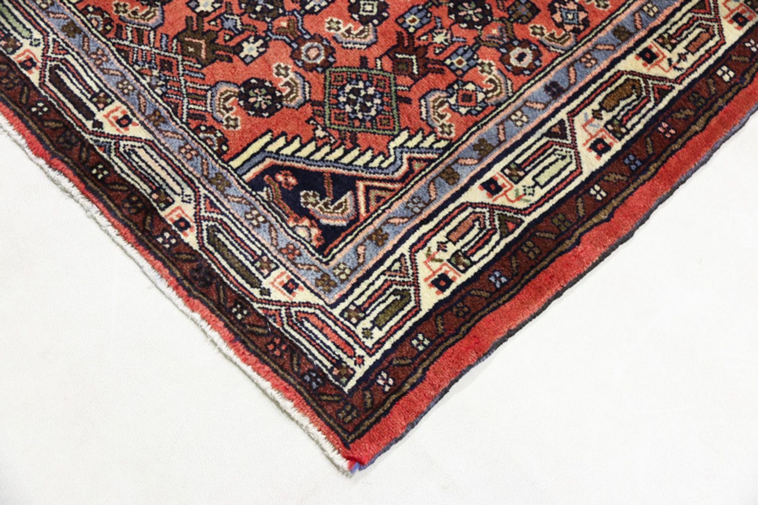 Alfombra de pasillo Alfombra persa - Clásica - 284 x 86 cm - rojo