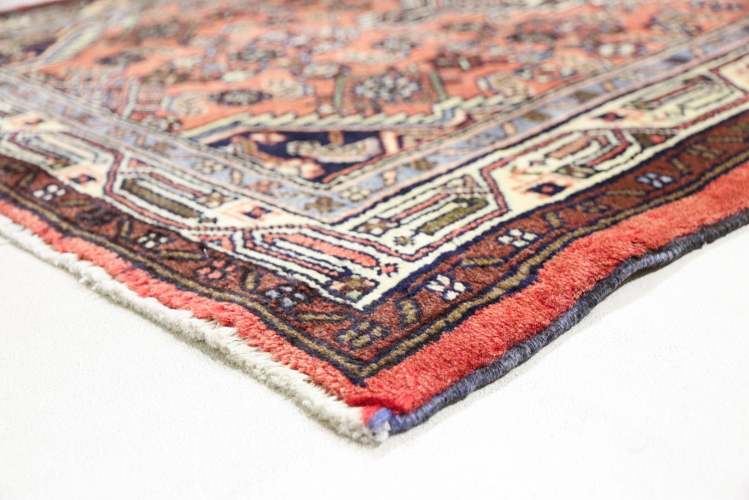 Alfombra de pasillo Alfombra persa - Clásica - 284 x 86 cm - rojo