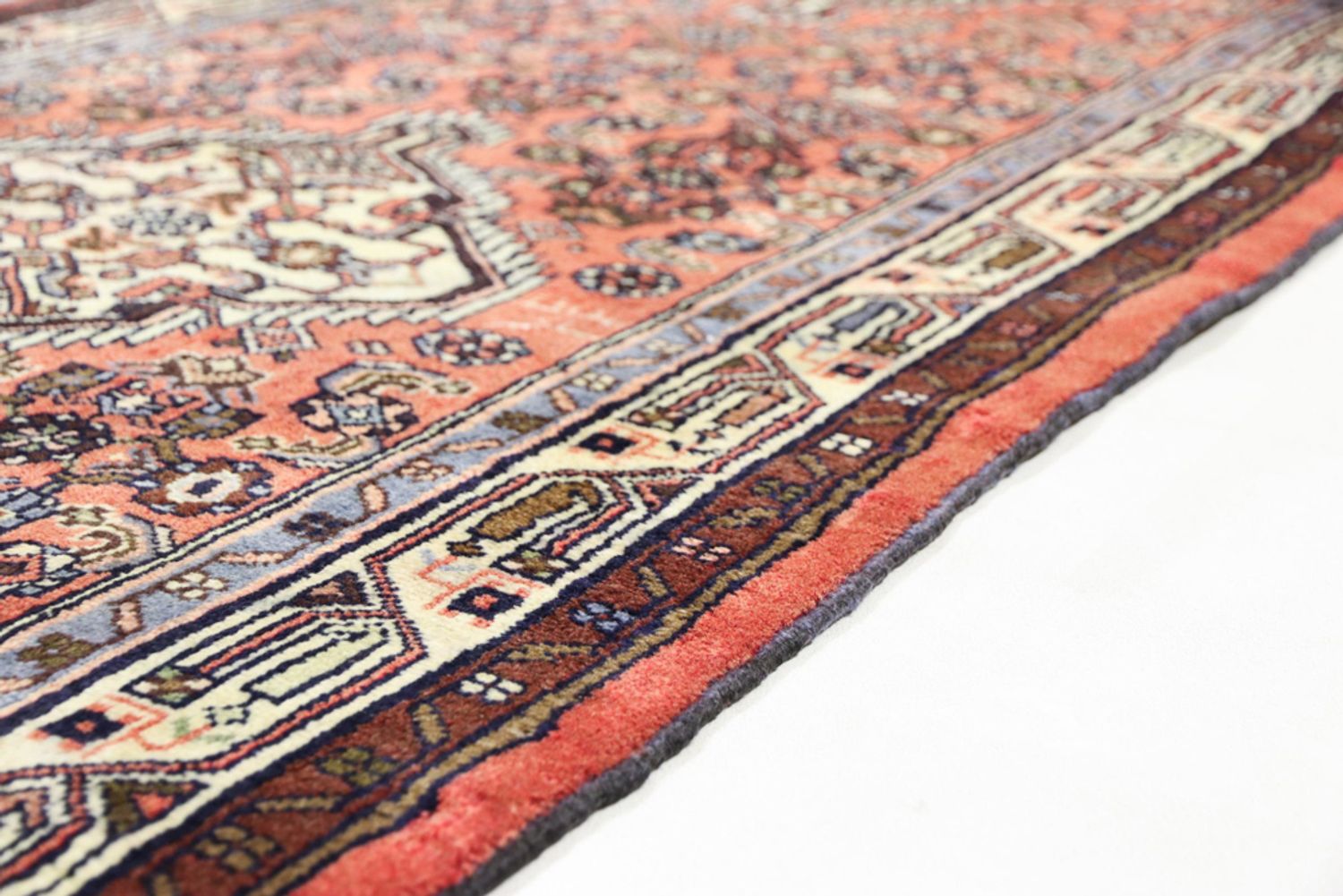 Alfombra de pasillo Alfombra persa - Clásica - 284 x 86 cm - rojo