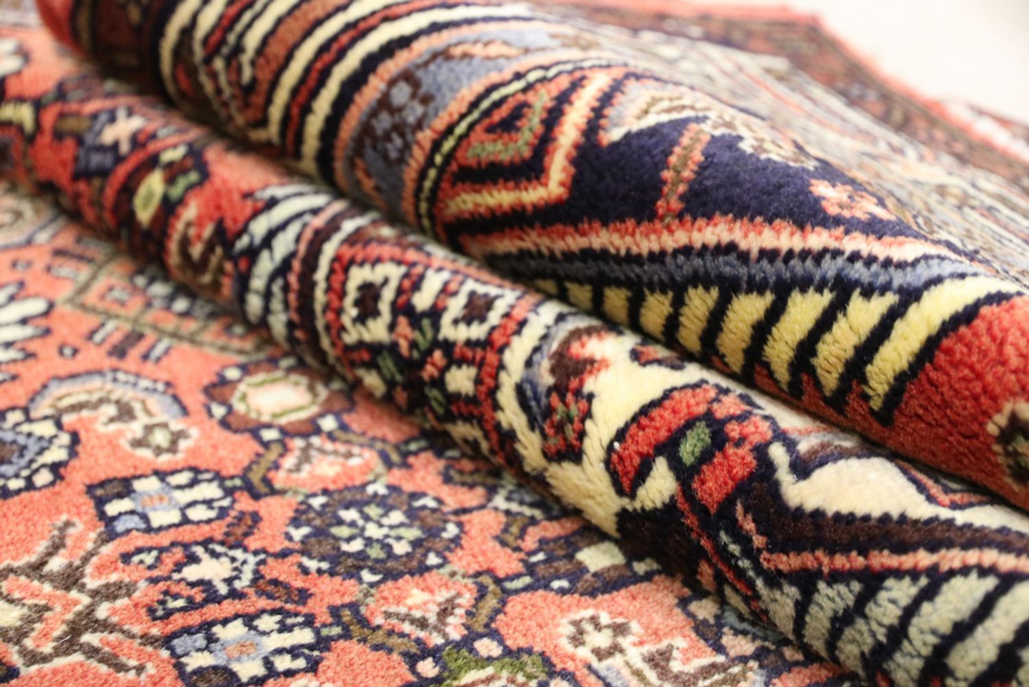 Alfombra de pasillo Alfombra persa - Clásica - 284 x 86 cm - rojo