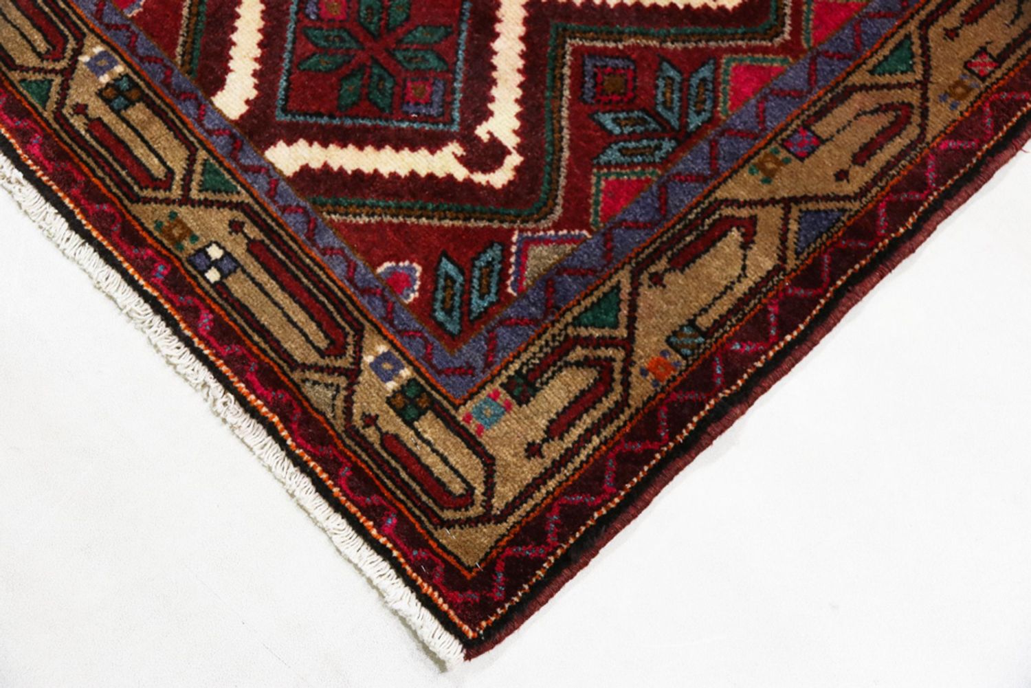 Alfombra de pasillo Alfombra persa - Nómada - 260 x 87 cm - óxido