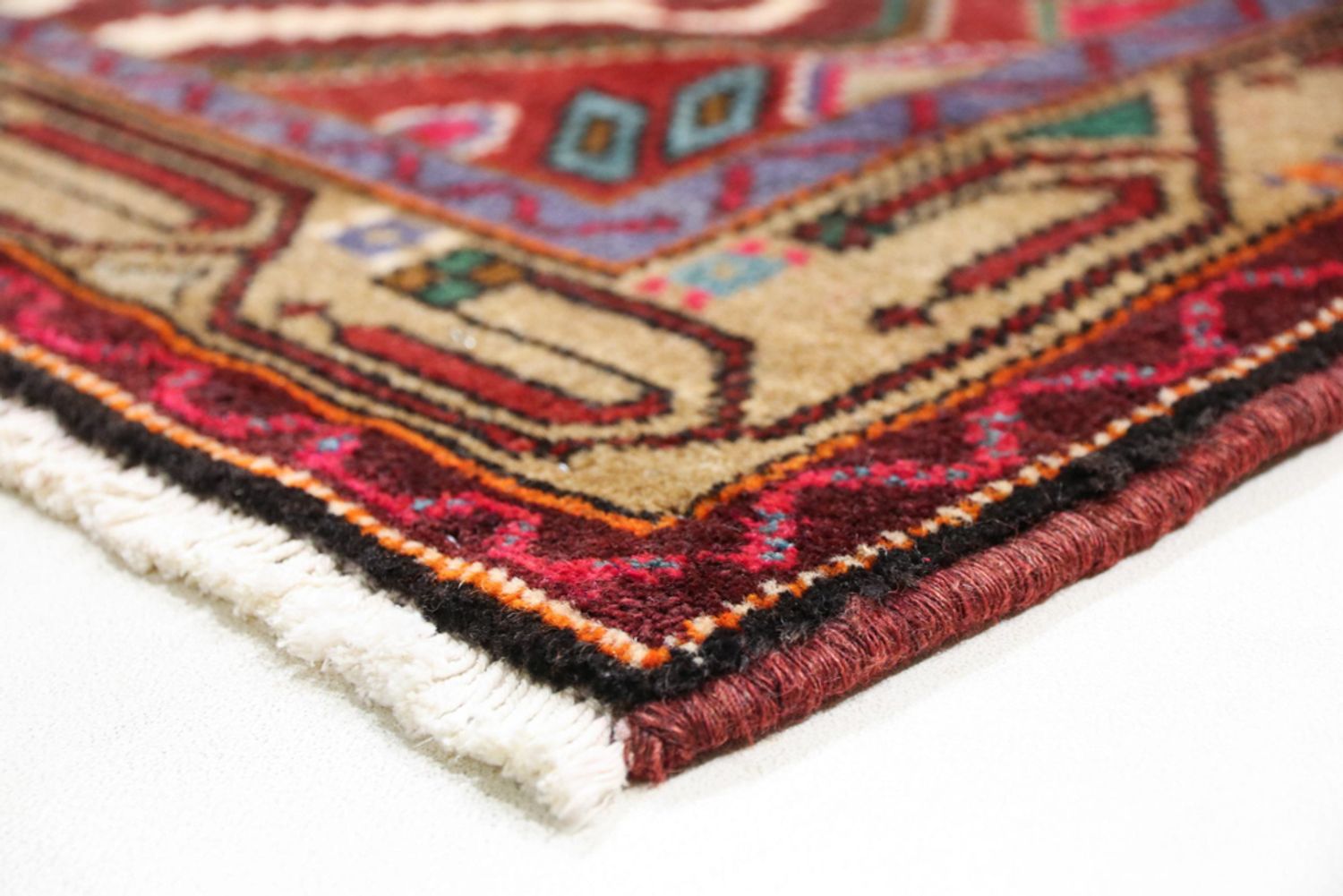 Alfombra de pasillo Alfombra persa - Nómada - 260 x 87 cm - óxido