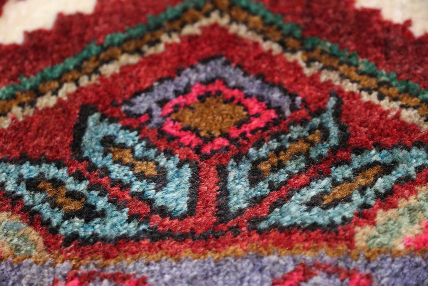 Alfombra de pasillo Alfombra persa - Nómada - 260 x 87 cm - óxido