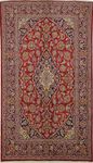 Alfombra persa - Keshan - 230 x 133 cm - rojo