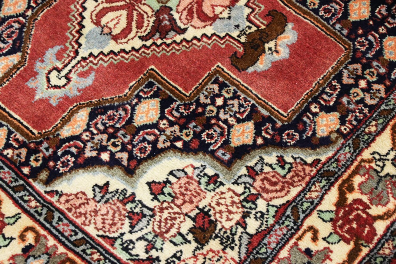 Alfombra de pasillo Alfombra persa - Nómada - 297 x 88 cm - rojo