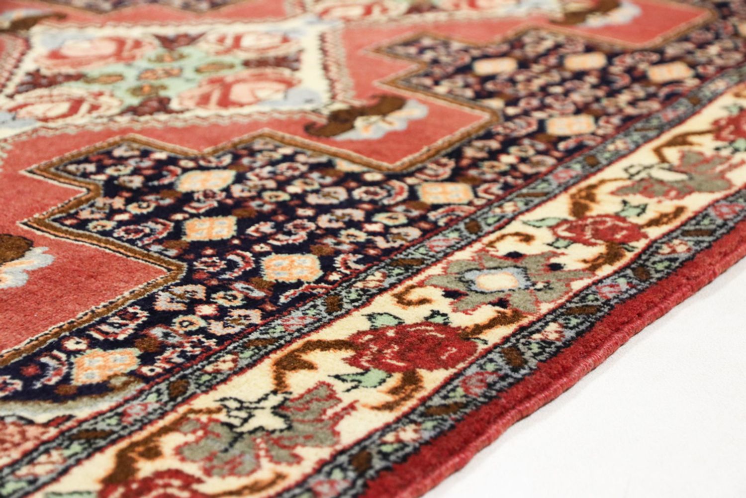 Alfombra de pasillo Alfombra persa - Nómada - 297 x 88 cm - rojo