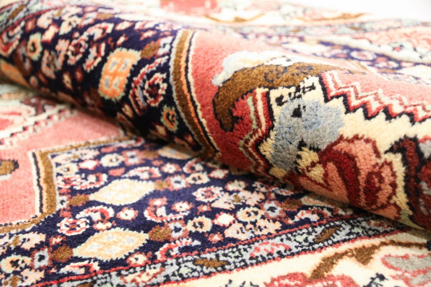 Alfombra de pasillo Alfombra persa - Nómada - 297 x 88 cm - rojo