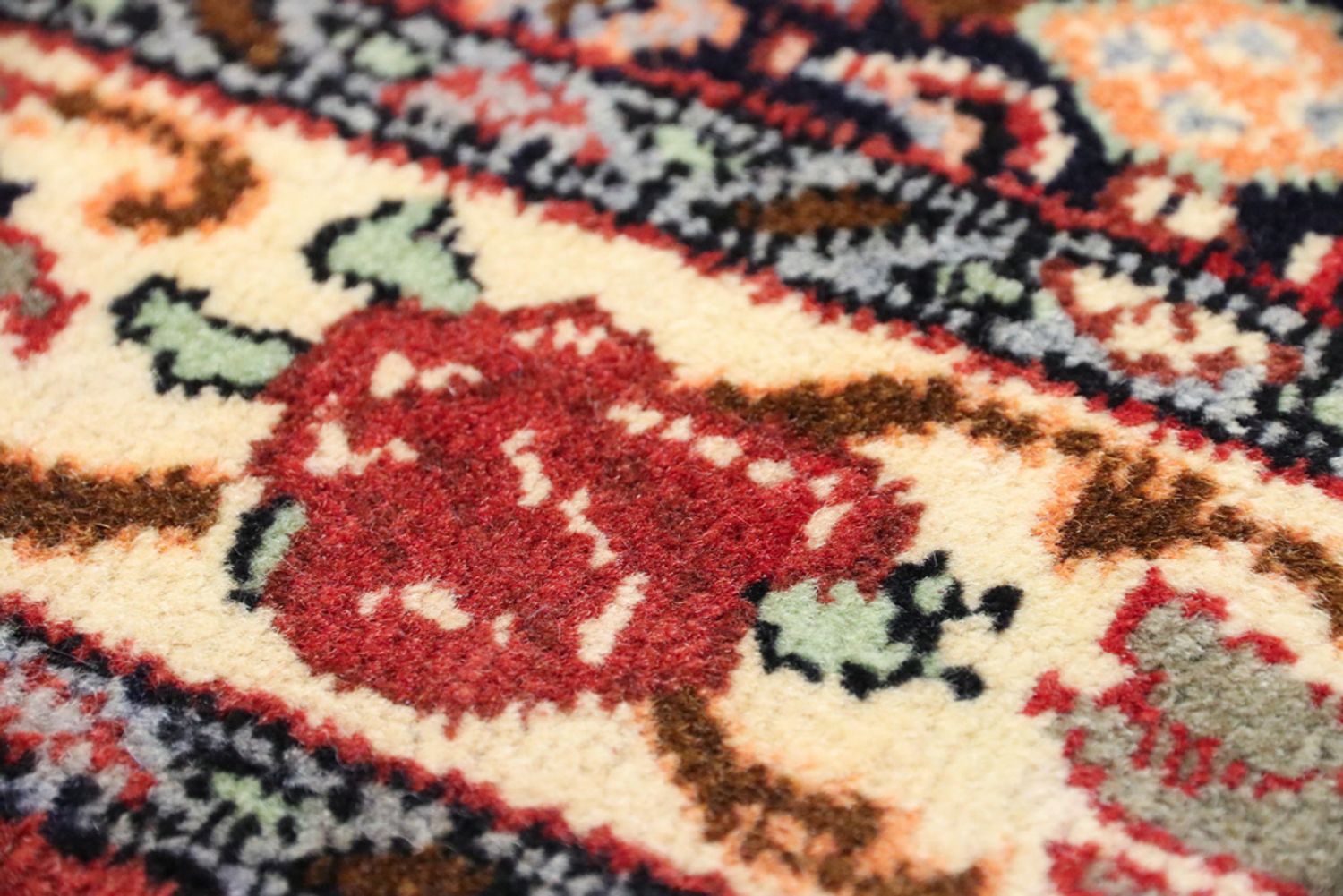 Alfombra de pasillo Alfombra persa - Nómada - 297 x 88 cm - rojo