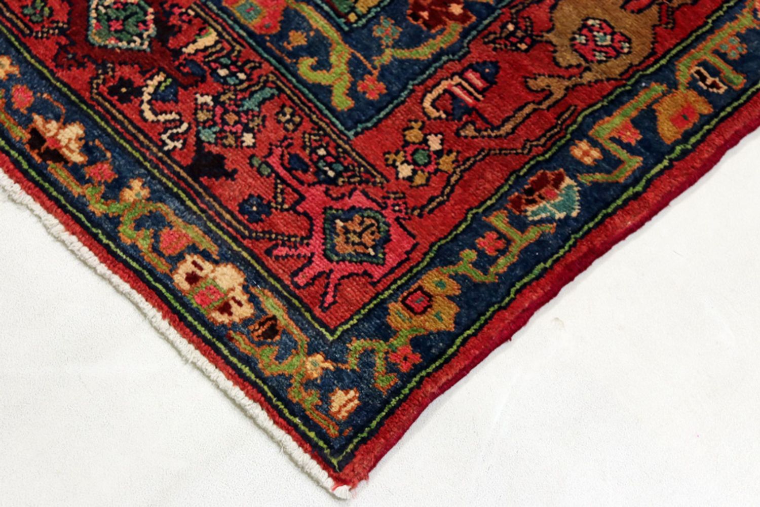 Alfombra persa - Nómada - 308 x 152 cm - rojo