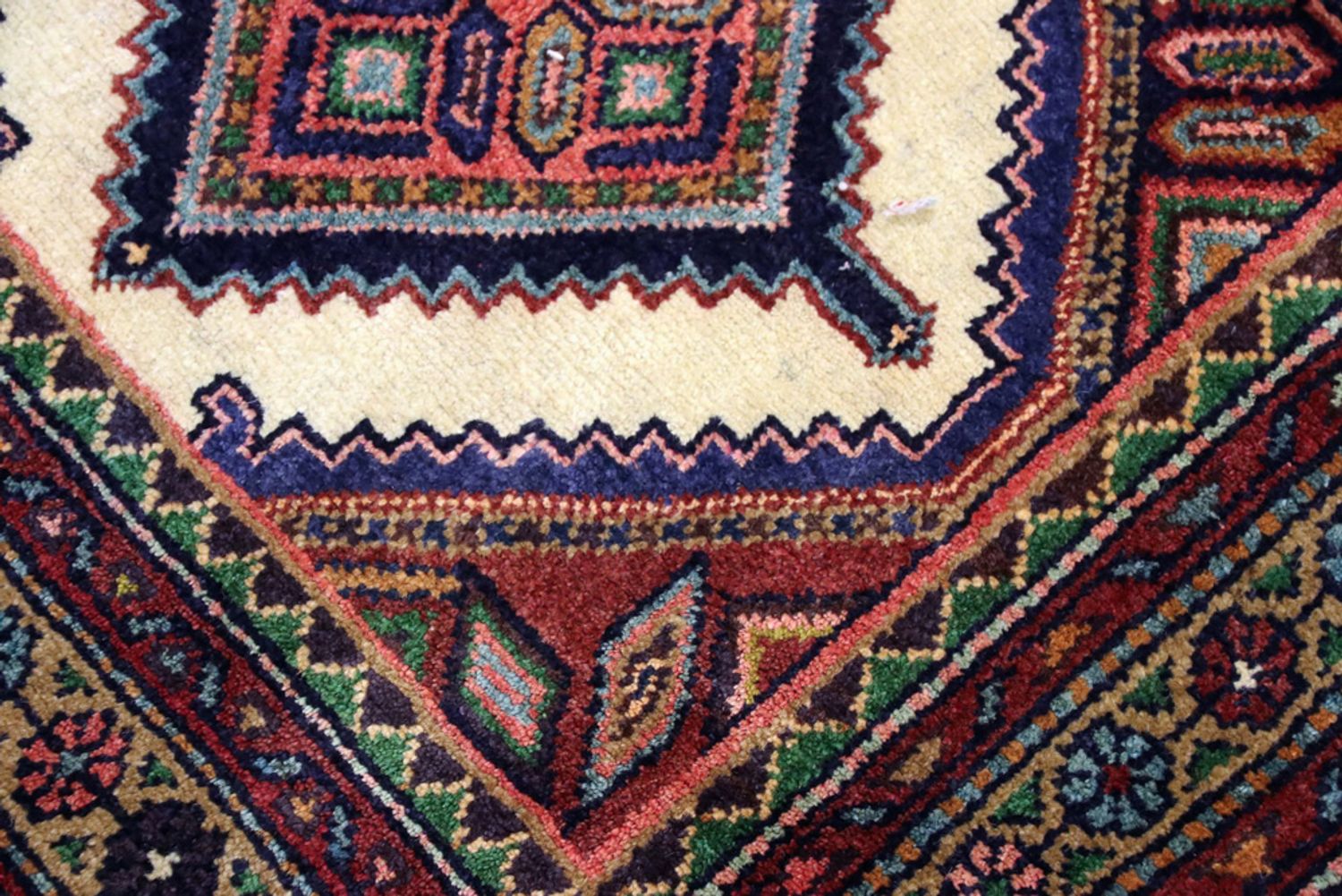 Alfombra de pasillo Alfombra persa - Nómada - 350 x 87 cm - beige oscuro