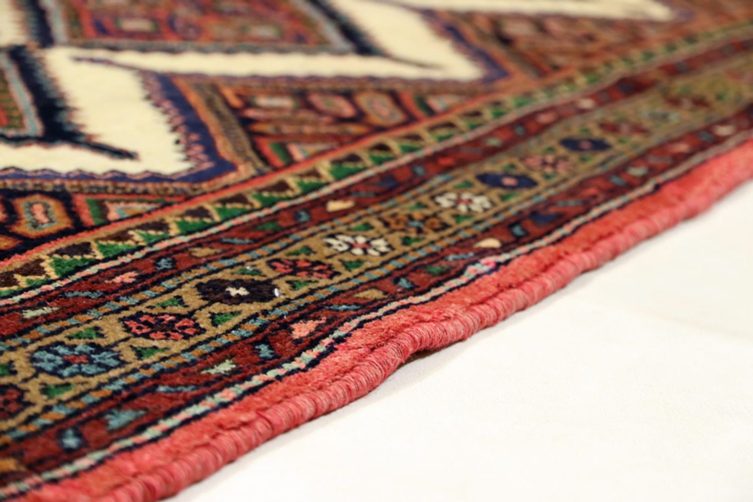 Alfombra de pasillo Alfombra persa - Nómada - 350 x 87 cm - beige oscuro