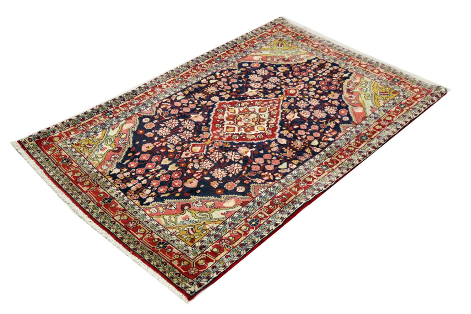 Perský koberec - Nomádský - 166 x 108 cm - tmavě modrá