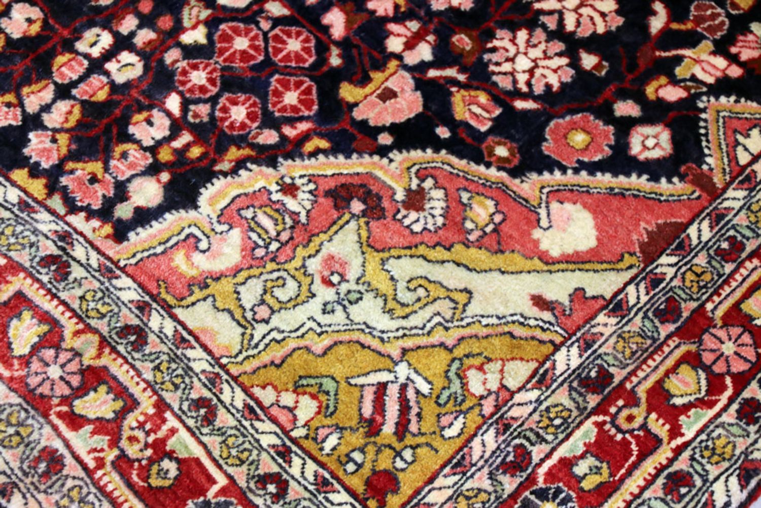 Perský koberec - Nomádský - 166 x 108 cm - tmavě modrá