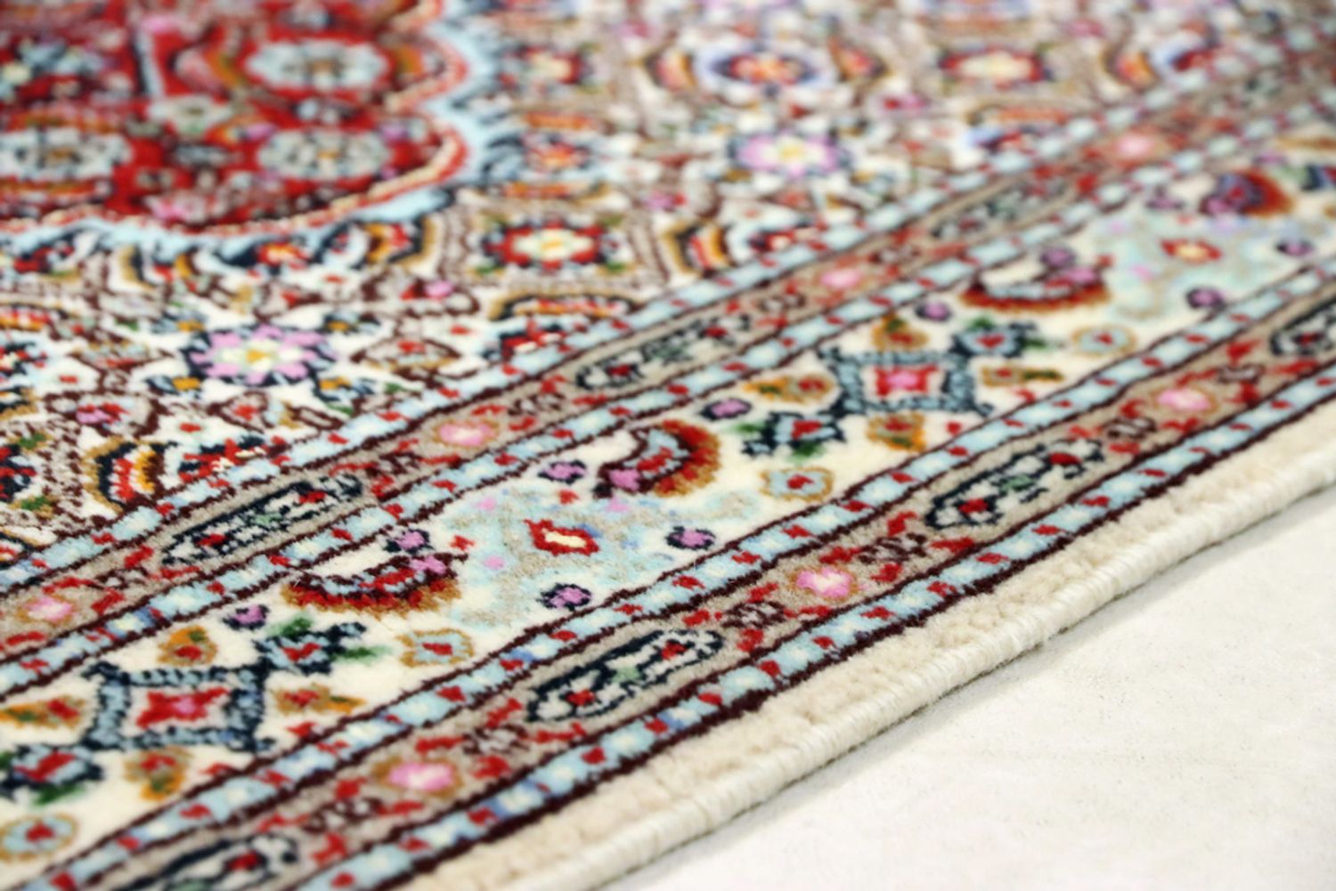 Alfombra persa - Clásica - 90 x 60 cm - arena