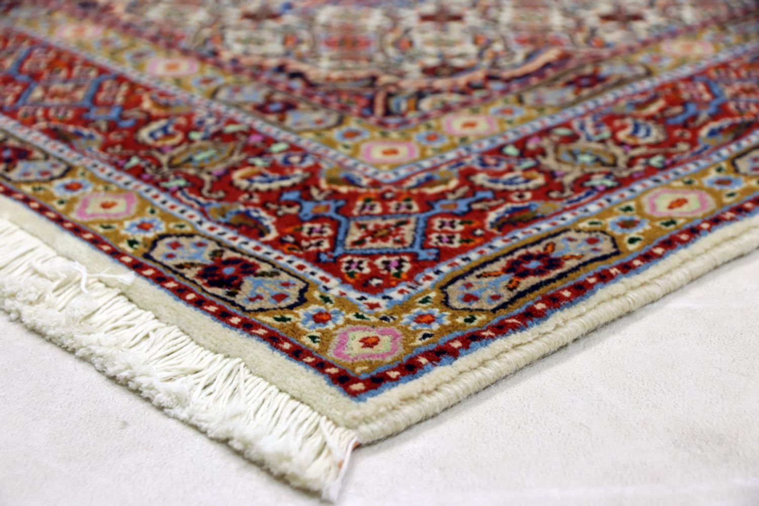 Alfombra persa - Clásica - 124 x 79 cm - arena