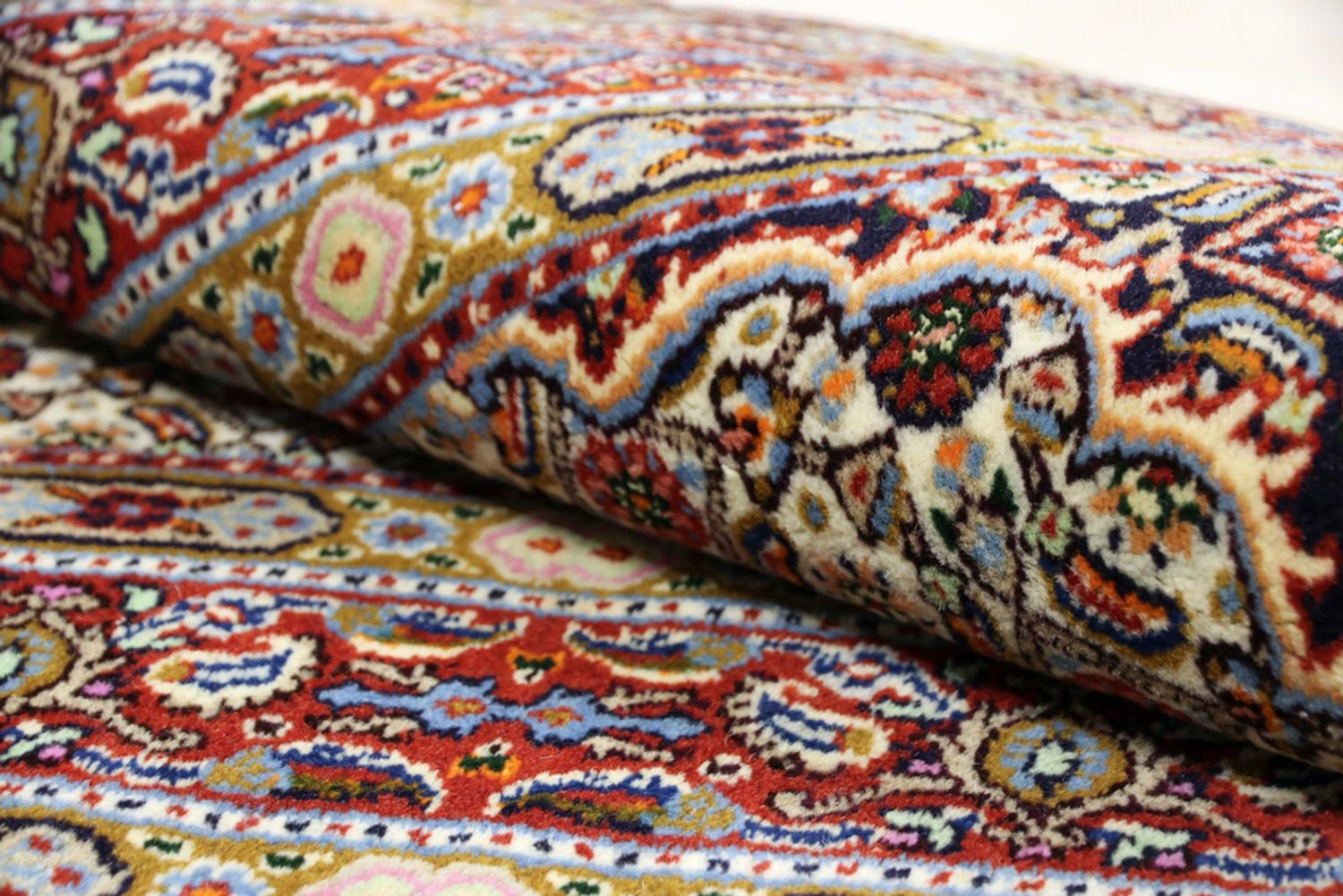 Alfombra persa - Clásica - 124 x 79 cm - arena