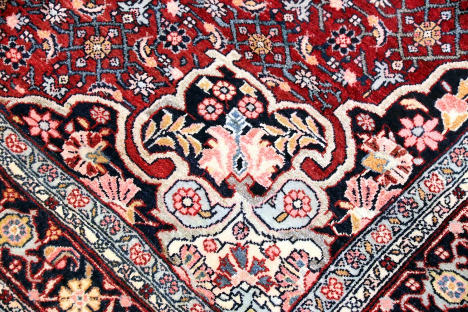 Alfombra persa - Nómada - 223 x 145 cm - óxido