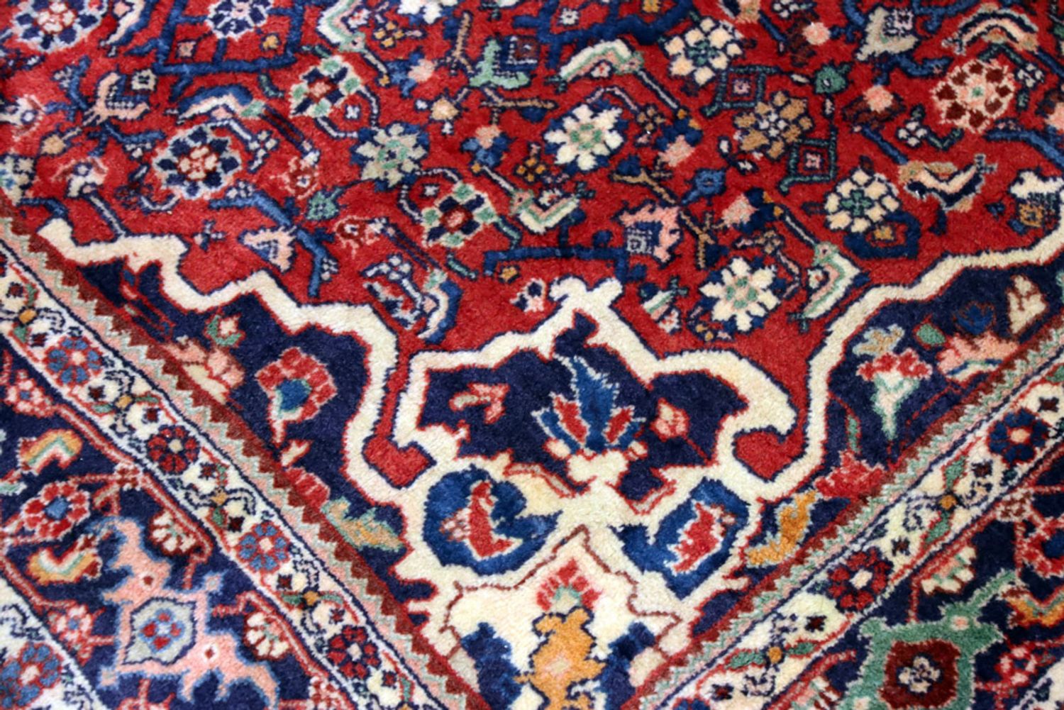 Persisk teppe - Nomadisk - 205 x 136 cm - rust