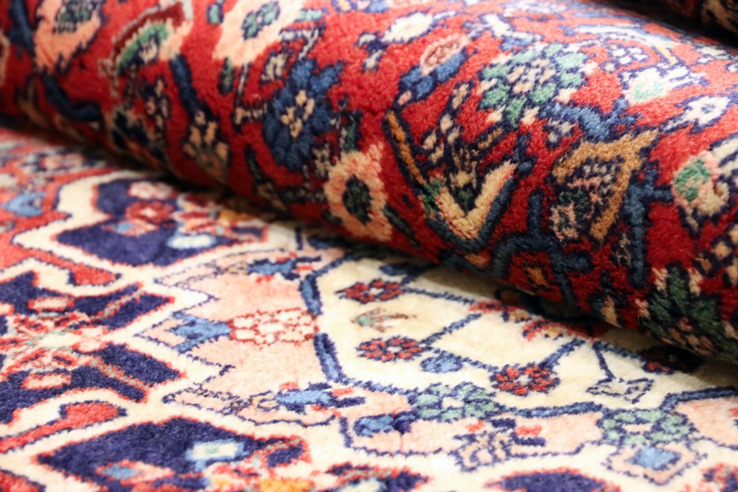 Persisk teppe - Nomadisk - 205 x 136 cm - rust