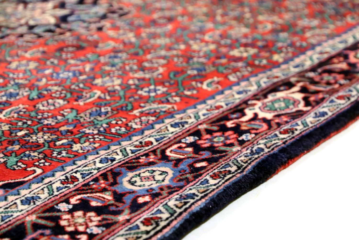 Alfombra persa - Nómada - 214 x 136 cm - óxido