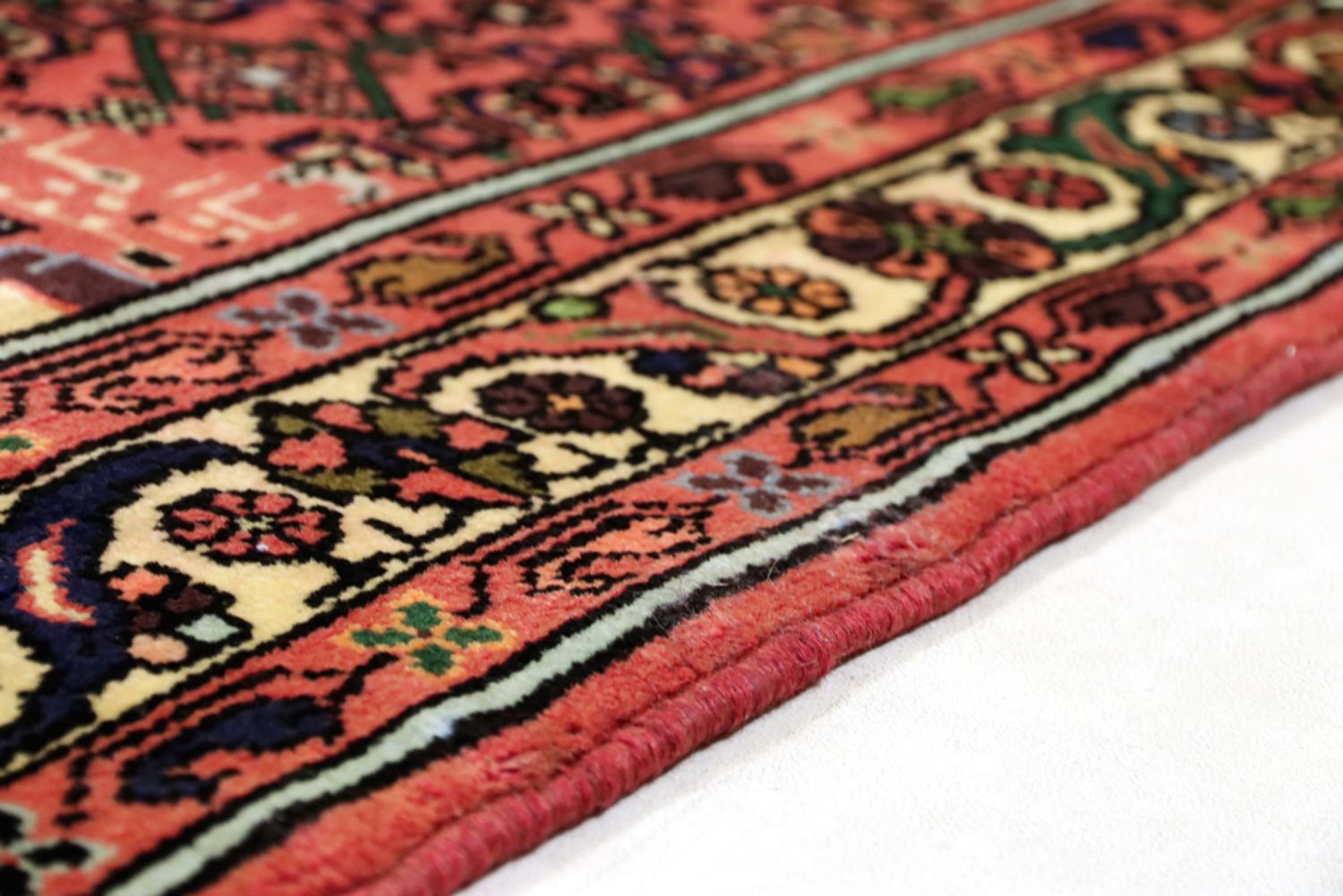 Persisk teppe - Nomadisk - 205 x 145 cm - rød