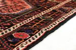 Persisk teppe - Nomadisk - 200 x 128 cm - mørk rød