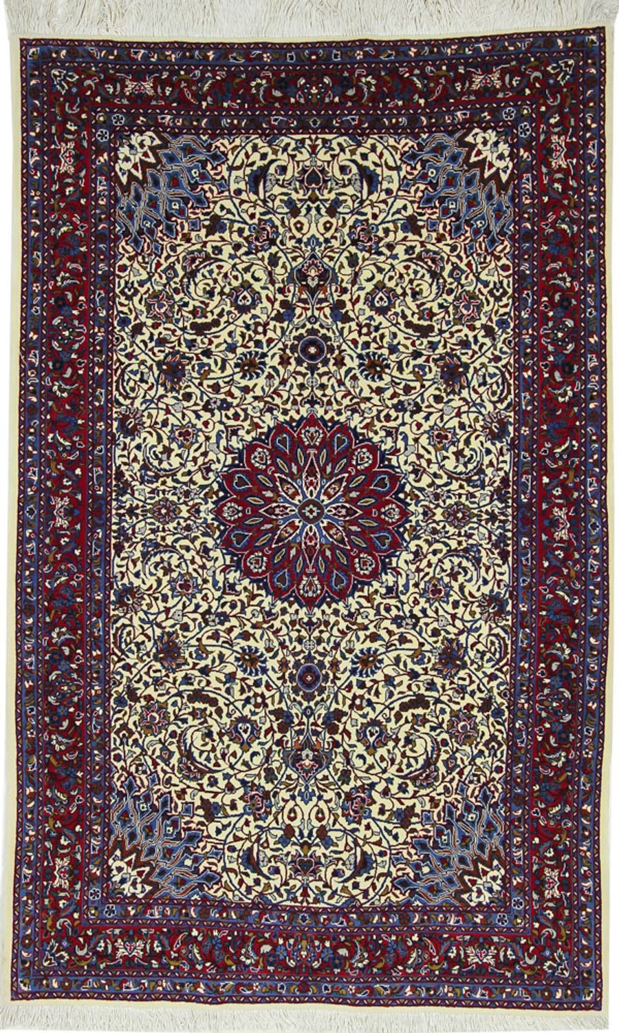 Perský koberec - Klasický - 207 x 130 cm - pískový