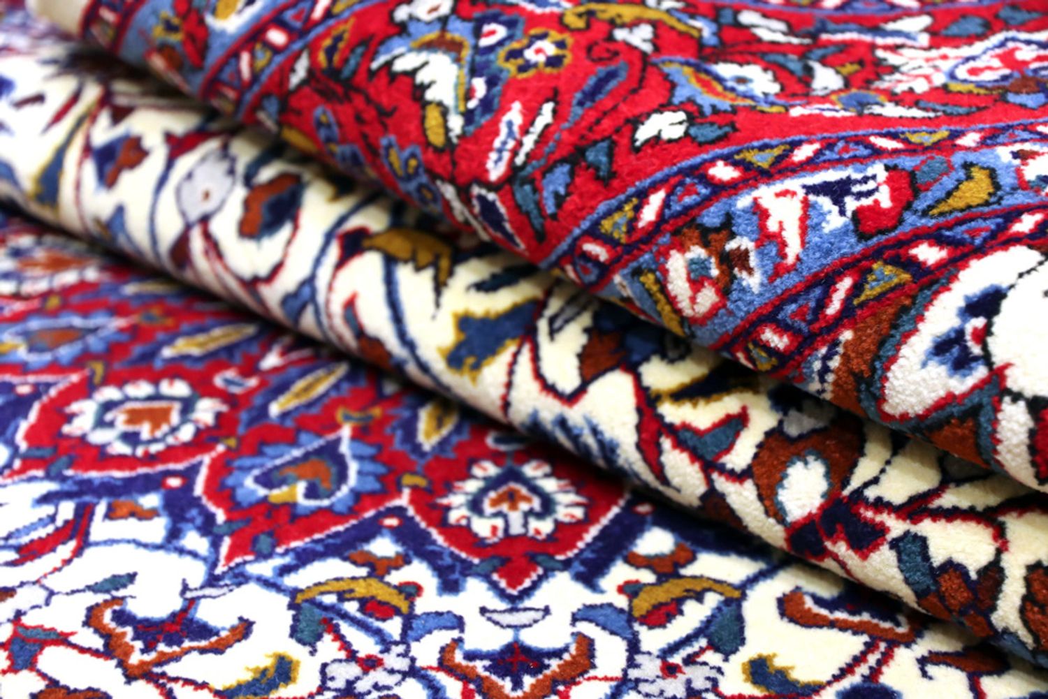 Perský koberec - Klasický - 207 x 130 cm - pískový