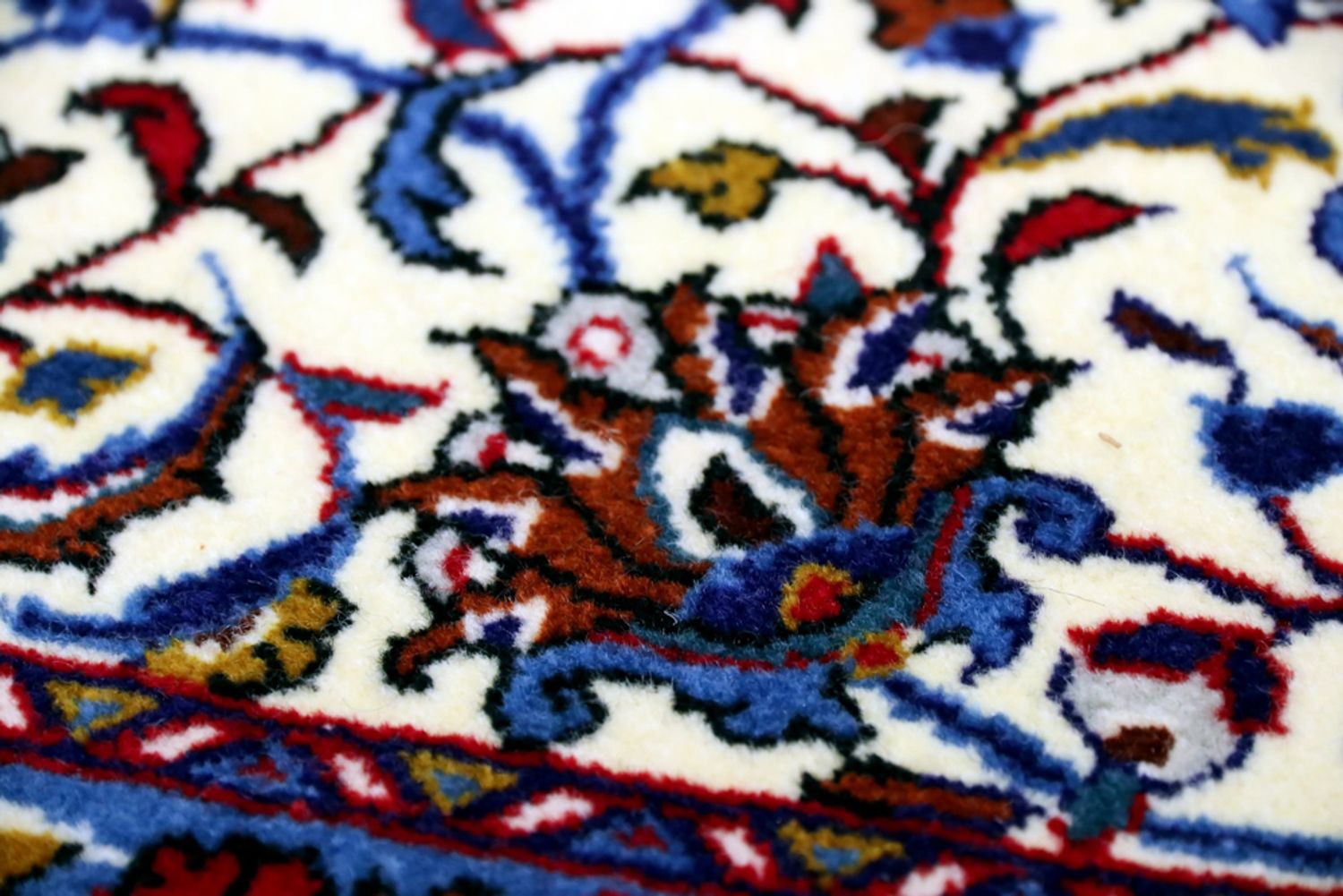 Perský koberec - Klasický - 207 x 130 cm - pískový