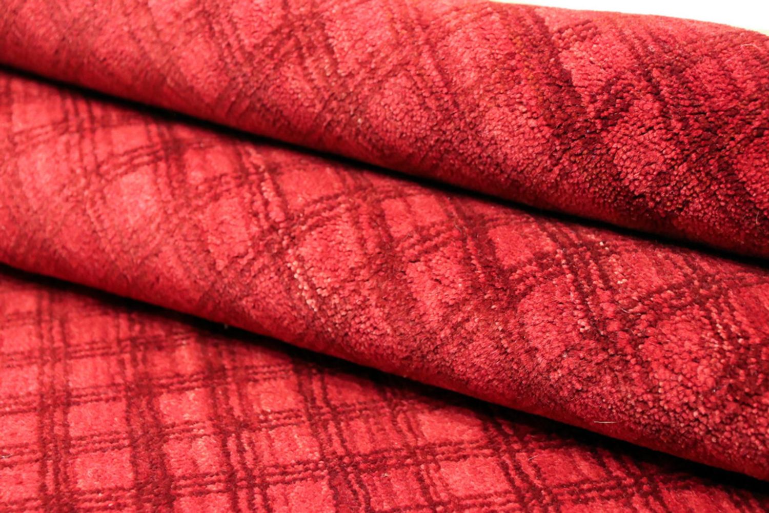 Alfombra Gabbeh - Persa - 232 x 172 cm - rojo