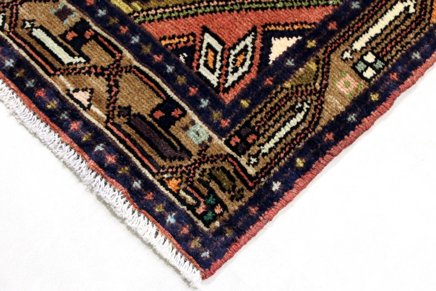 Runner Perský koberec - Nomádský - 288 x 77 cm - tmavě béžová