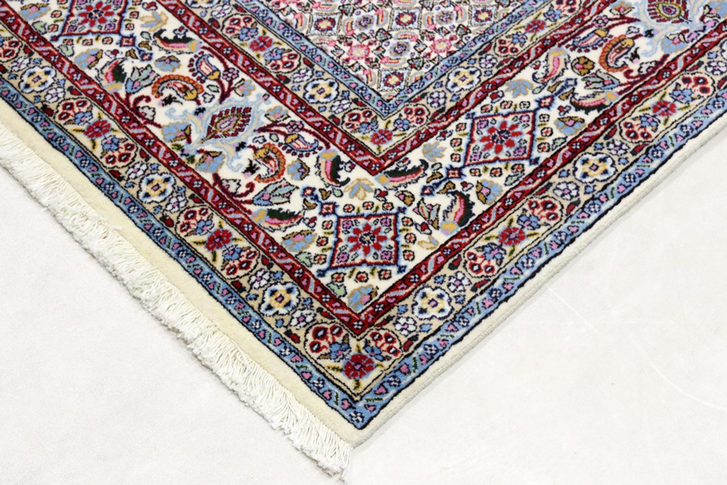 Perský koberec - Klasický - 247 x 190 cm - tmavě béžová