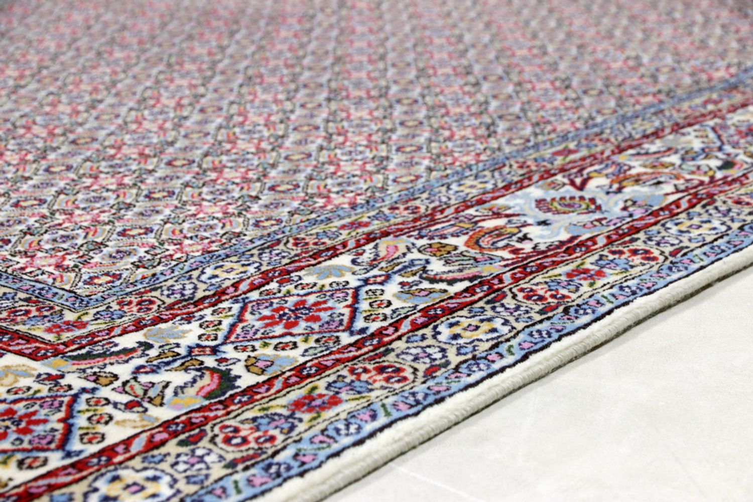 Perský koberec - Klasický - 247 x 190 cm - tmavě béžová