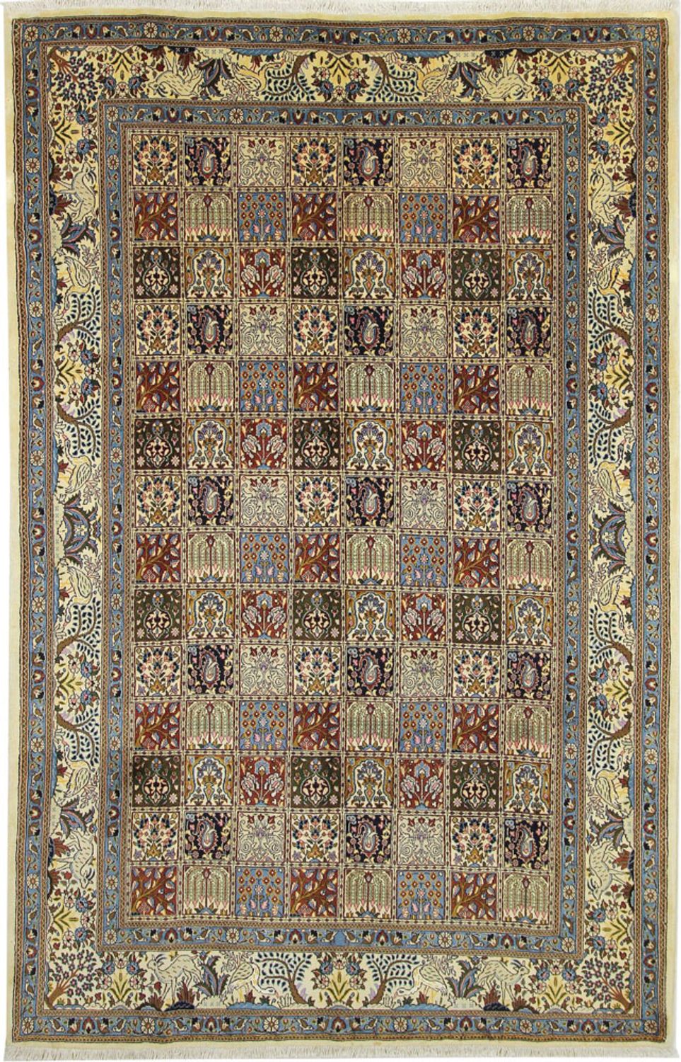 Alfombra persa - Clásica - 300 x 192 cm - beige oscuro