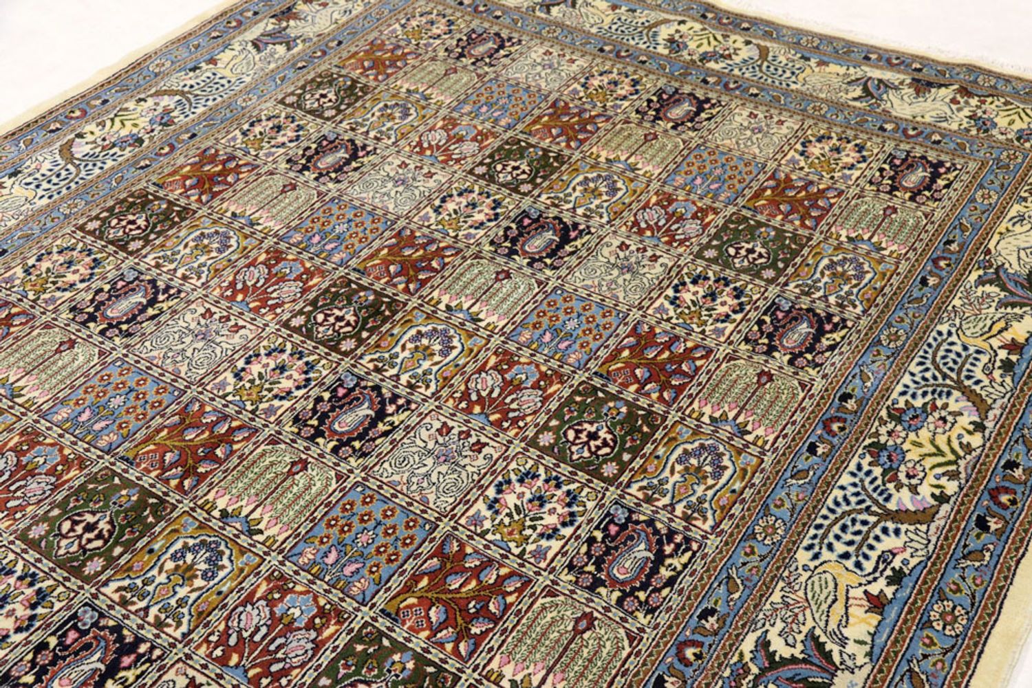 Alfombra persa - Clásica - 300 x 192 cm - beige oscuro