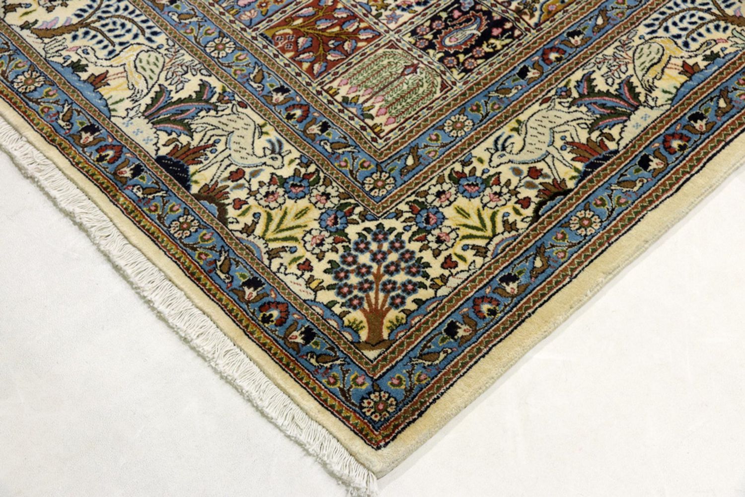 Alfombra persa - Clásica - 300 x 192 cm - beige oscuro