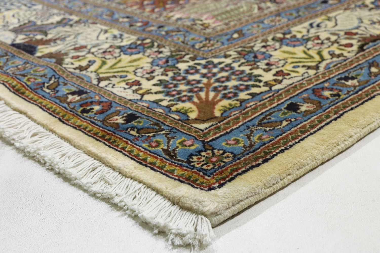 Alfombra persa - Clásica - 300 x 192 cm - beige oscuro