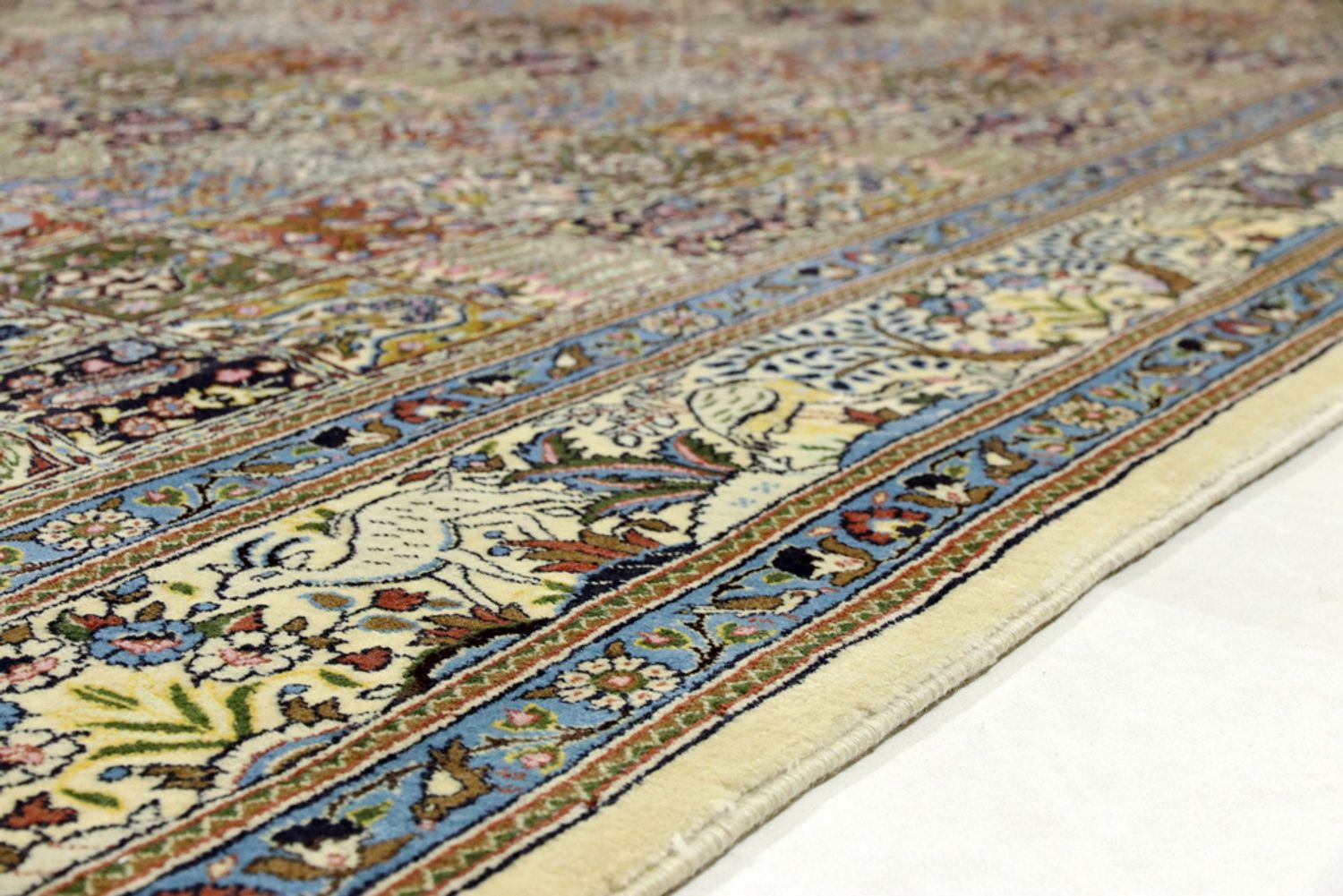 Alfombra persa - Clásica - 300 x 192 cm - beige oscuro